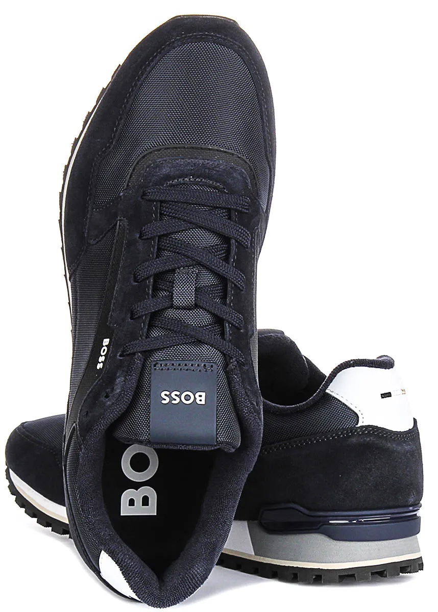 Boss Parkour L Runner In Dark Blue For Men Low Maintenance