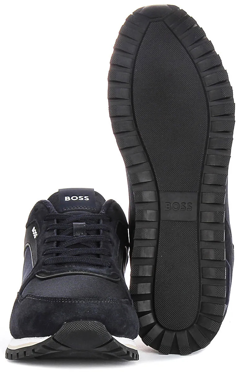 Boss Parkour L Runner In Dark Blue For Men Low Maintenance