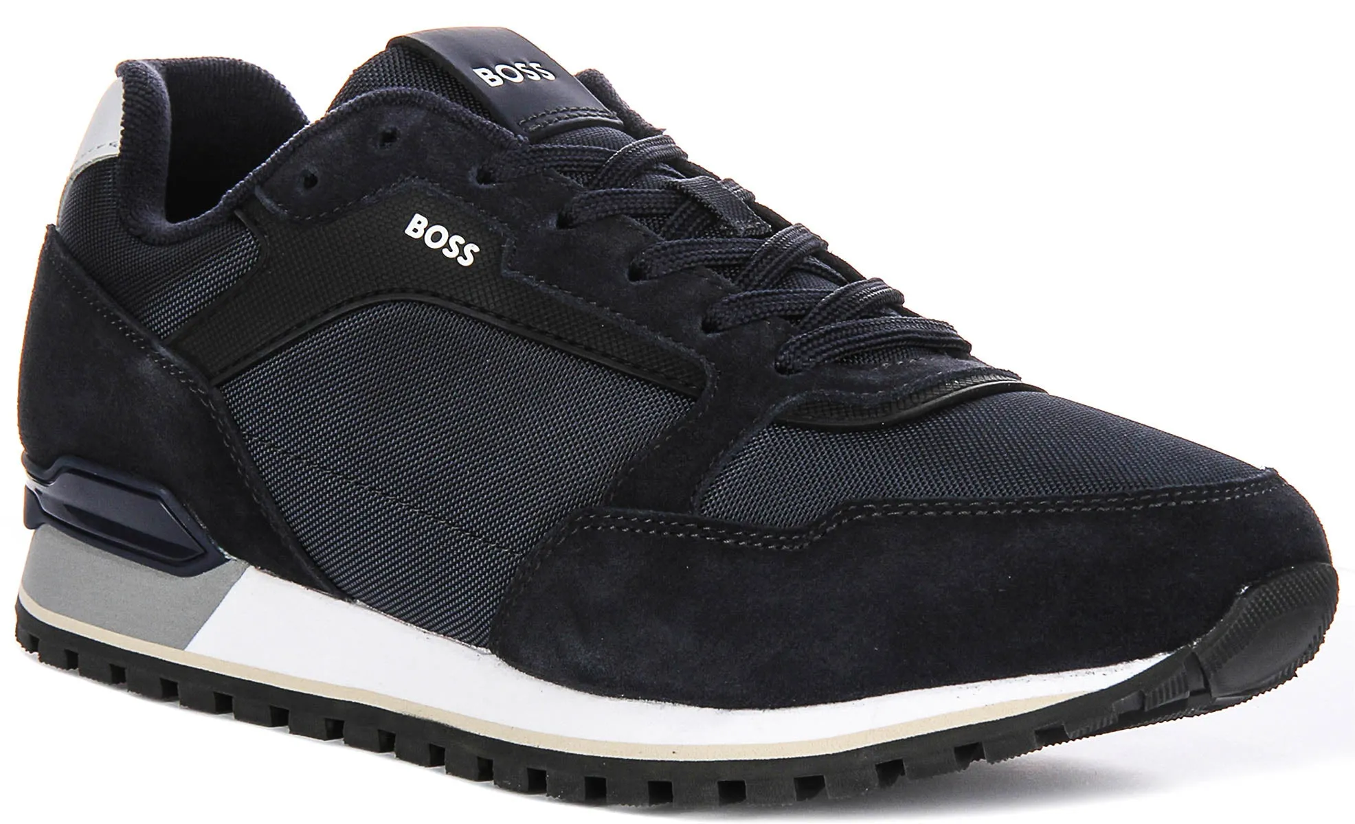 Boss Parkour L Runner In Dark Blue For Men Stability Base