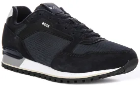 Boss Parkour L Runner In Dark Blue For Men Stability Base