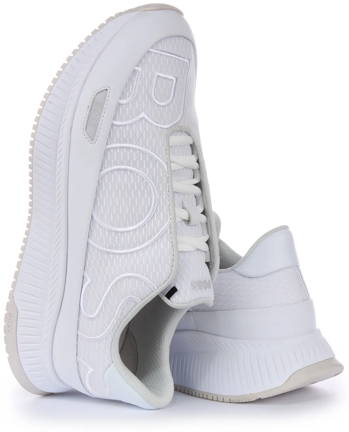 Boss Titanium Evo Runn In White For Men Daily Ease