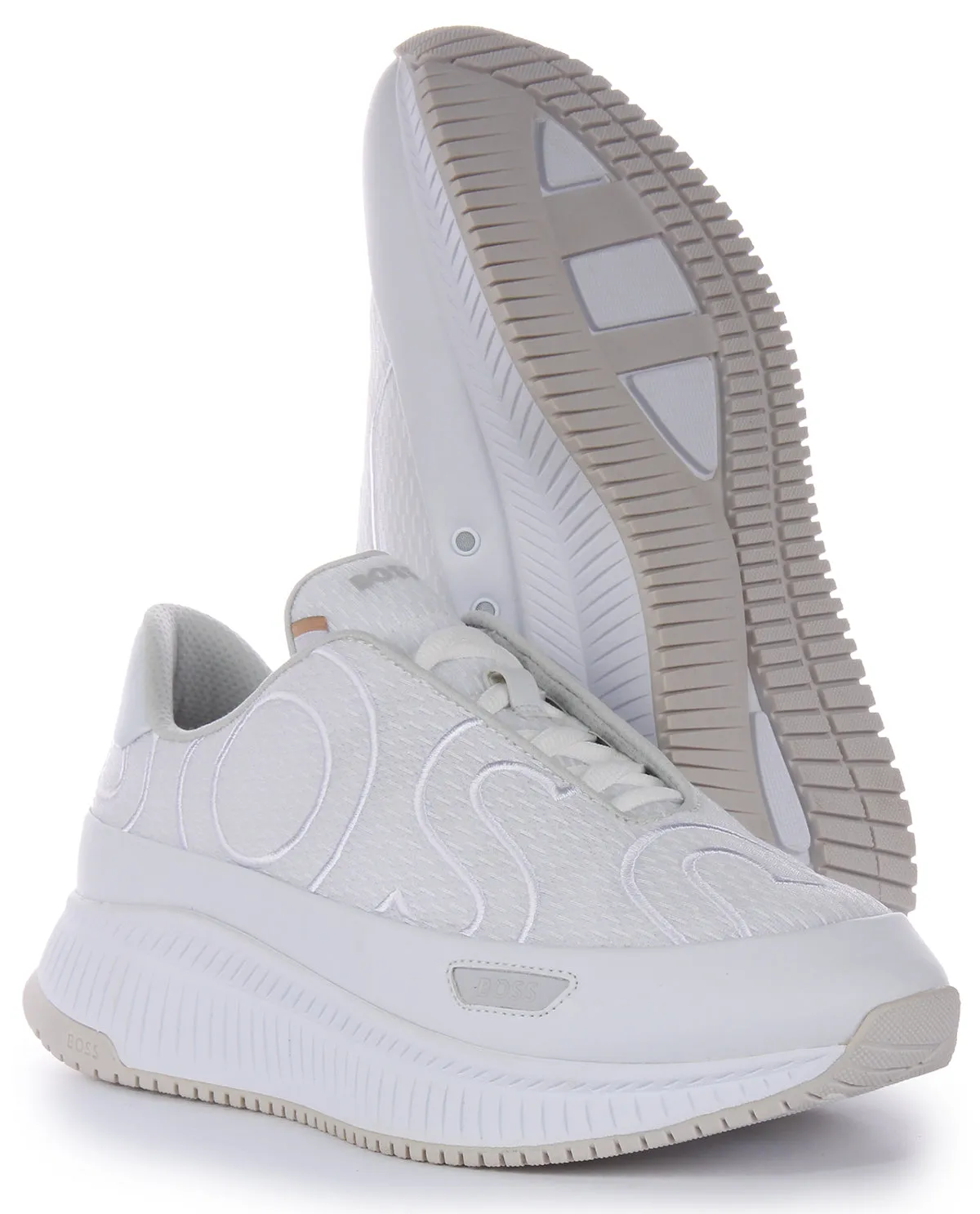 Boss Titanium Evo Runn In White For Men Daily Ease