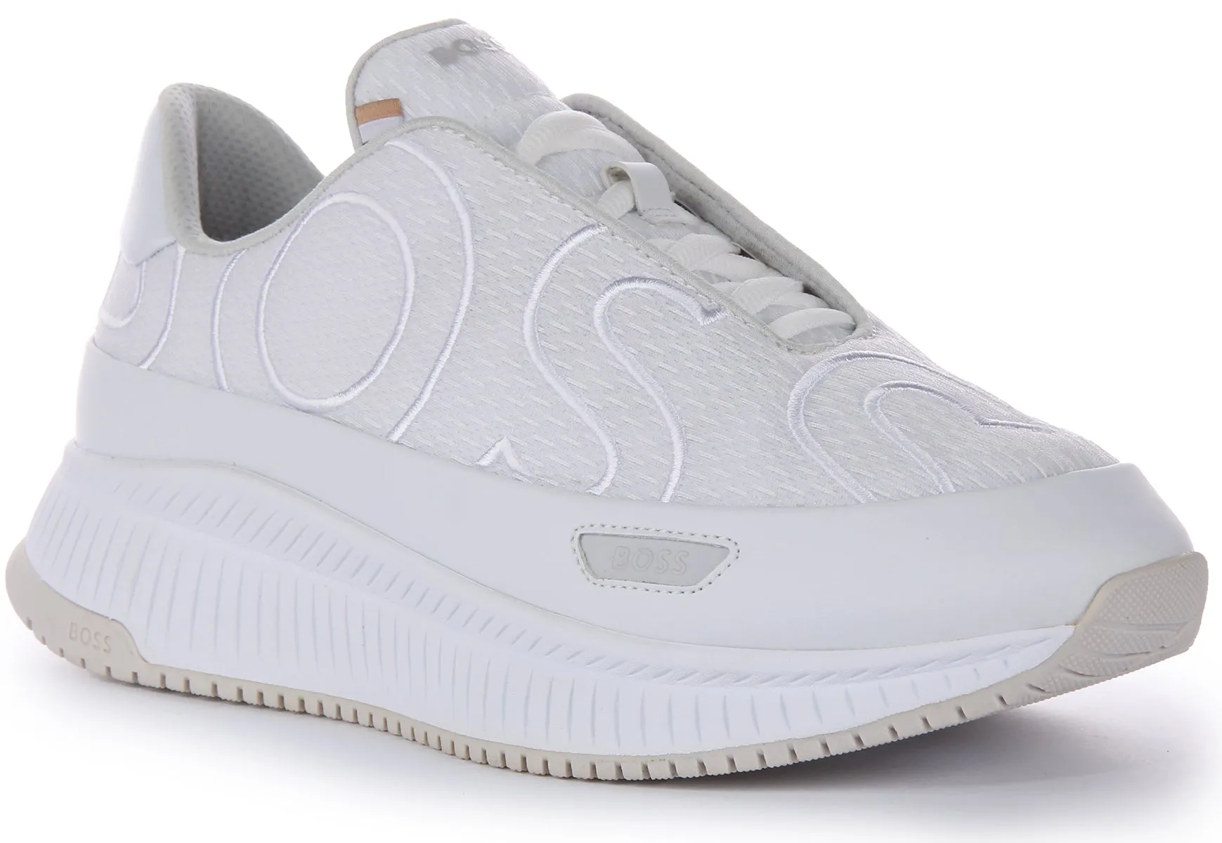 Boss Titanium Evo Runn In White For Men Posture Fix Motion Ready