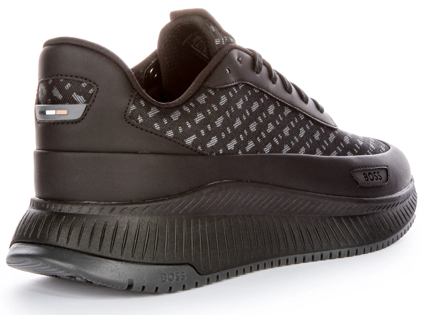 Boss Titanium Evo Runner In Black For Men Multi Layer