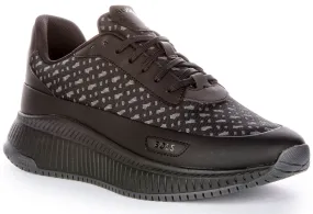 Boss Titanium Evo Runner In Black For Men Toe box Mobility Exercise