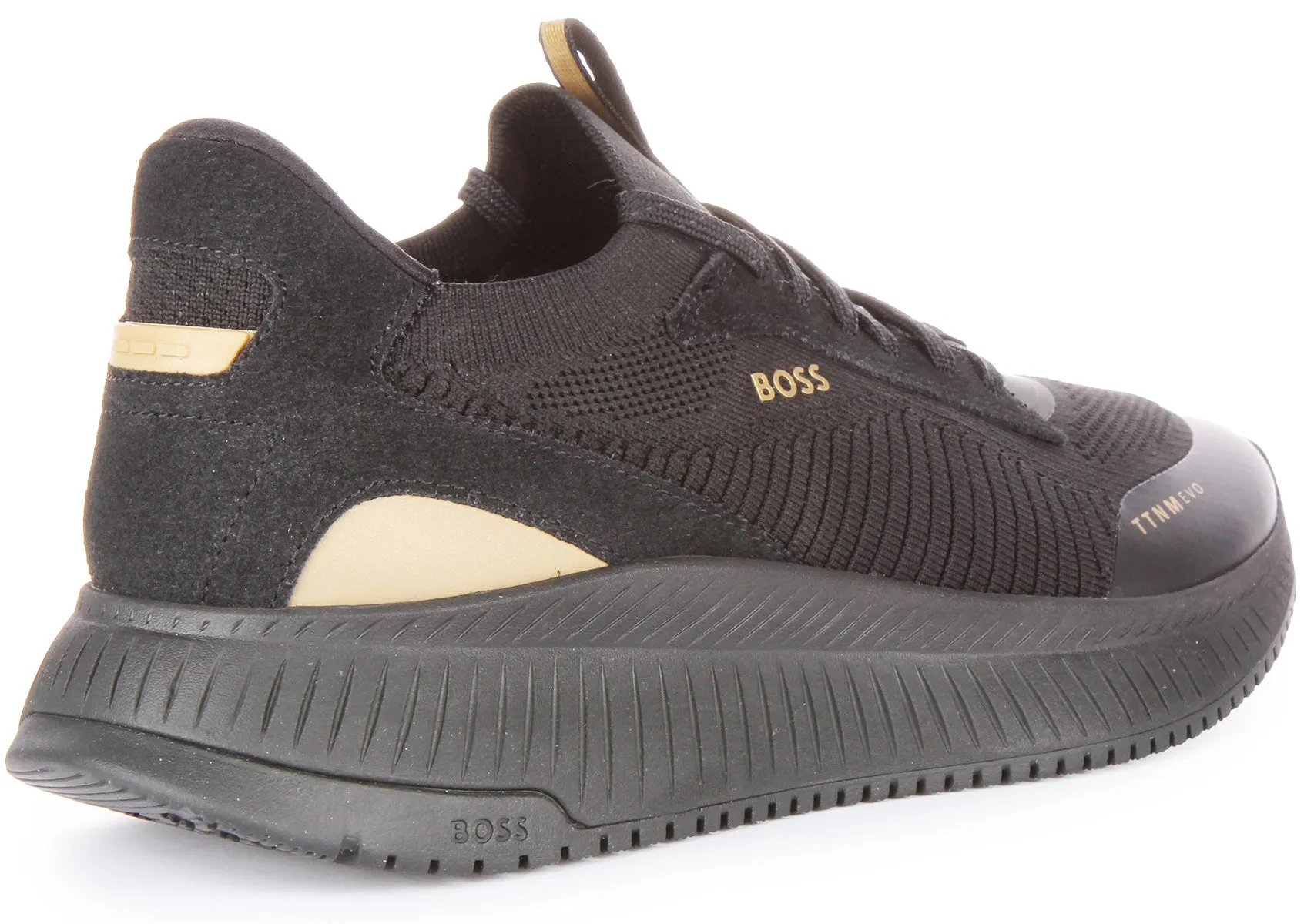 Boss Titanium Evo Slon In Black Gold Stable base