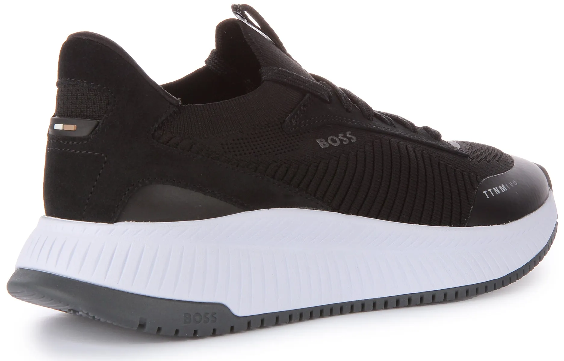 Boss Titanium Evo Slon In Black White For Men Bounce Sole