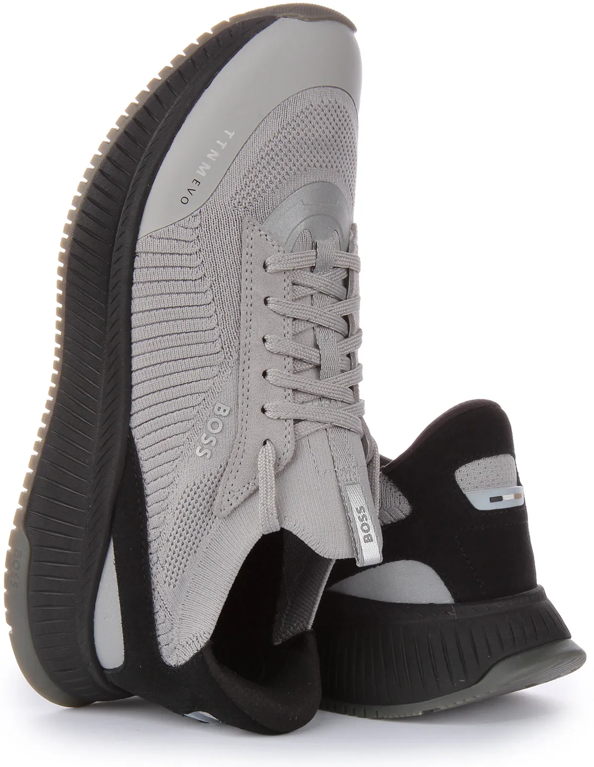 Boss Titanium Evo Slon In Grey For Men Foam Comfort