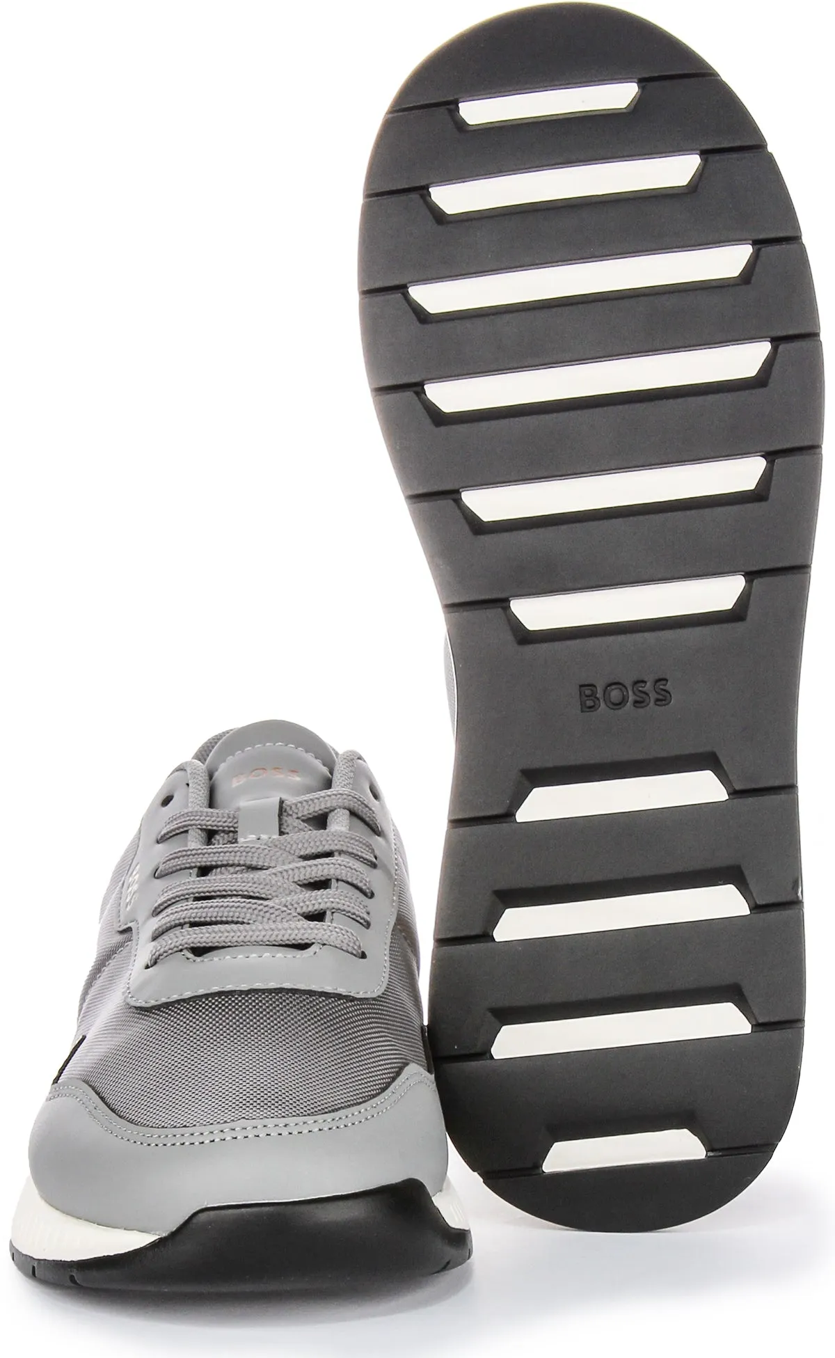 Boss Titanium Runner In Grey For Men Cool Base
