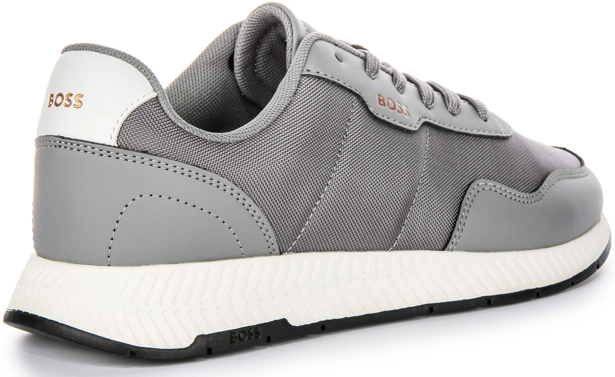 Boss Titanium Runner In Grey For Men Cool Base