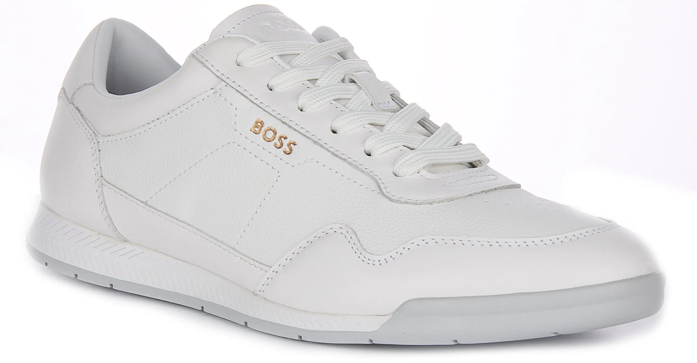 Boss Titanium Sl In White Gold For Men Elastic