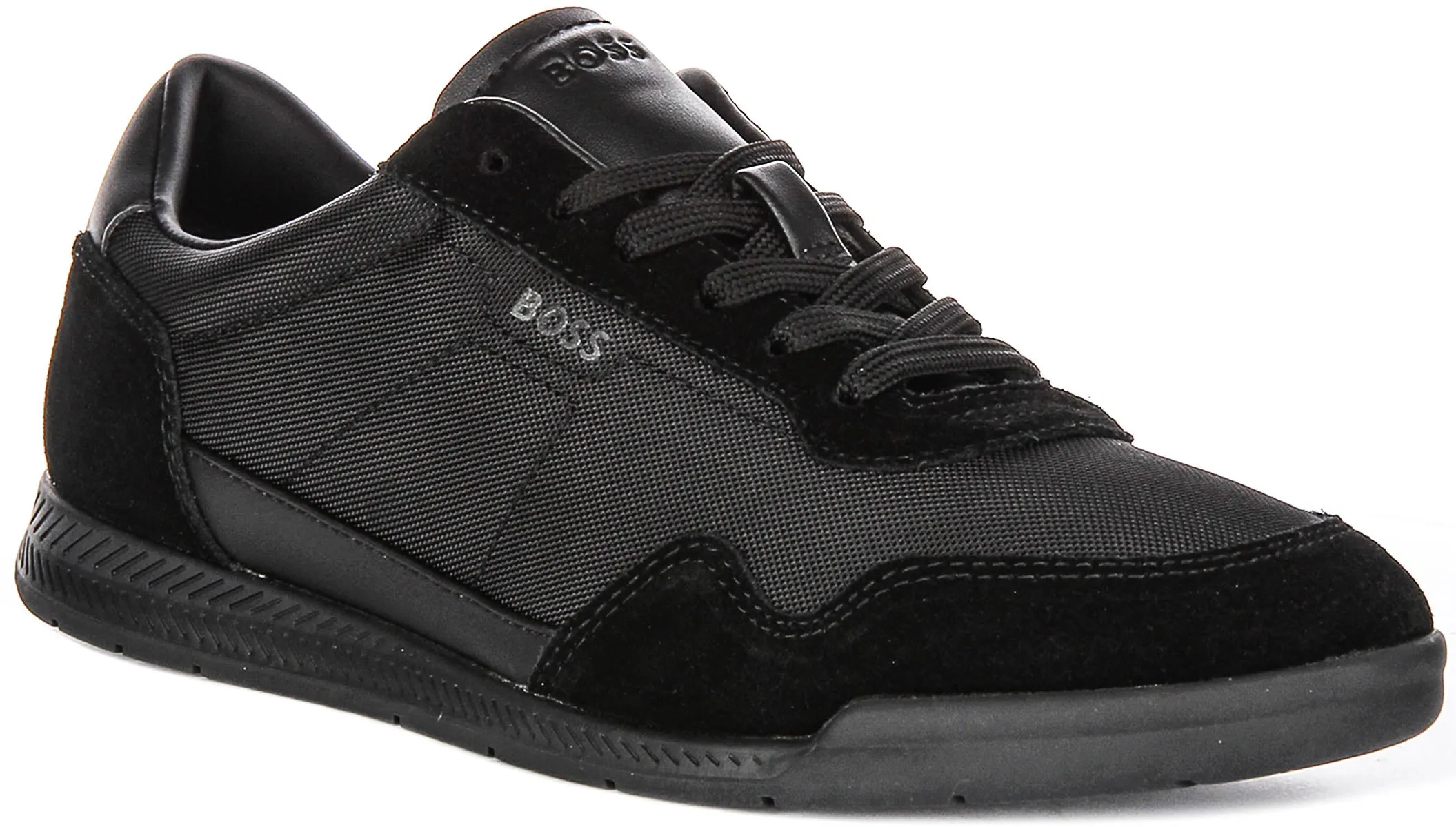 Boss Titanium Sneaker In Black For Men Soft Landing