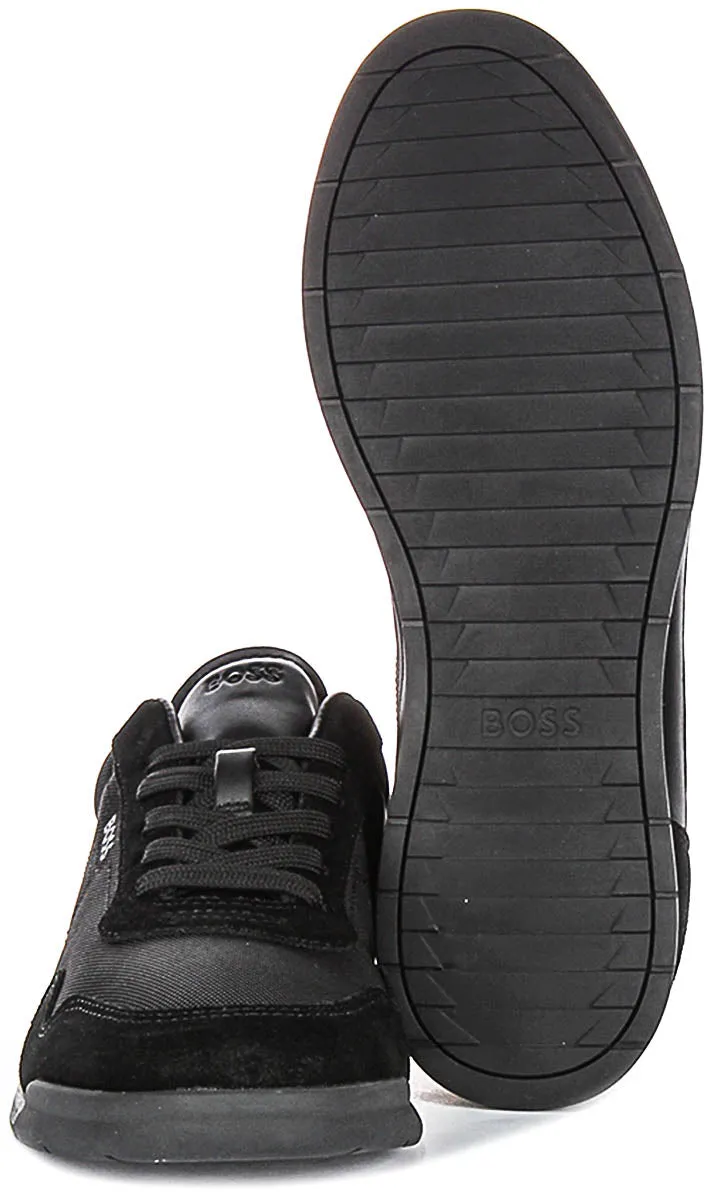 Boss Titanium Sneaker In Black For Men Feather Weight