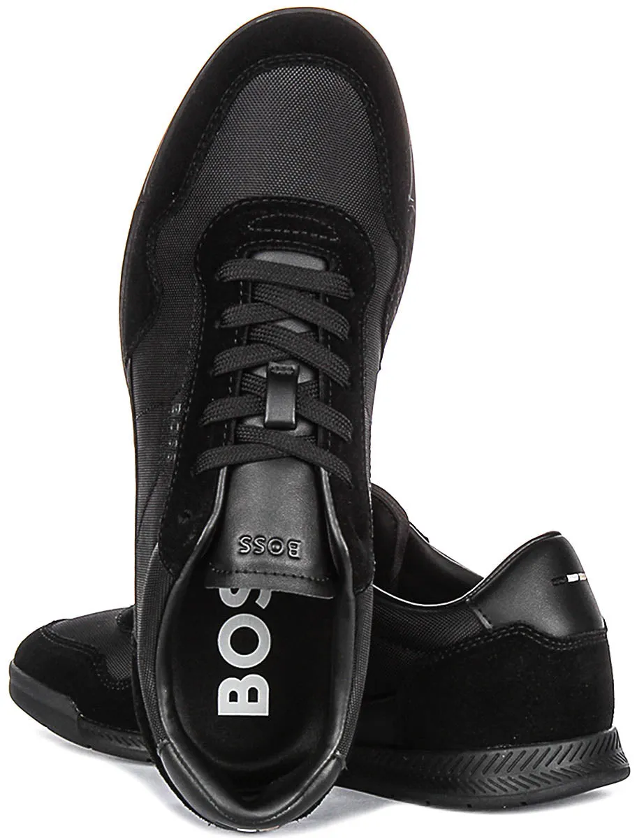 Boss Titanium Sneaker In Black For Men Feather Weight