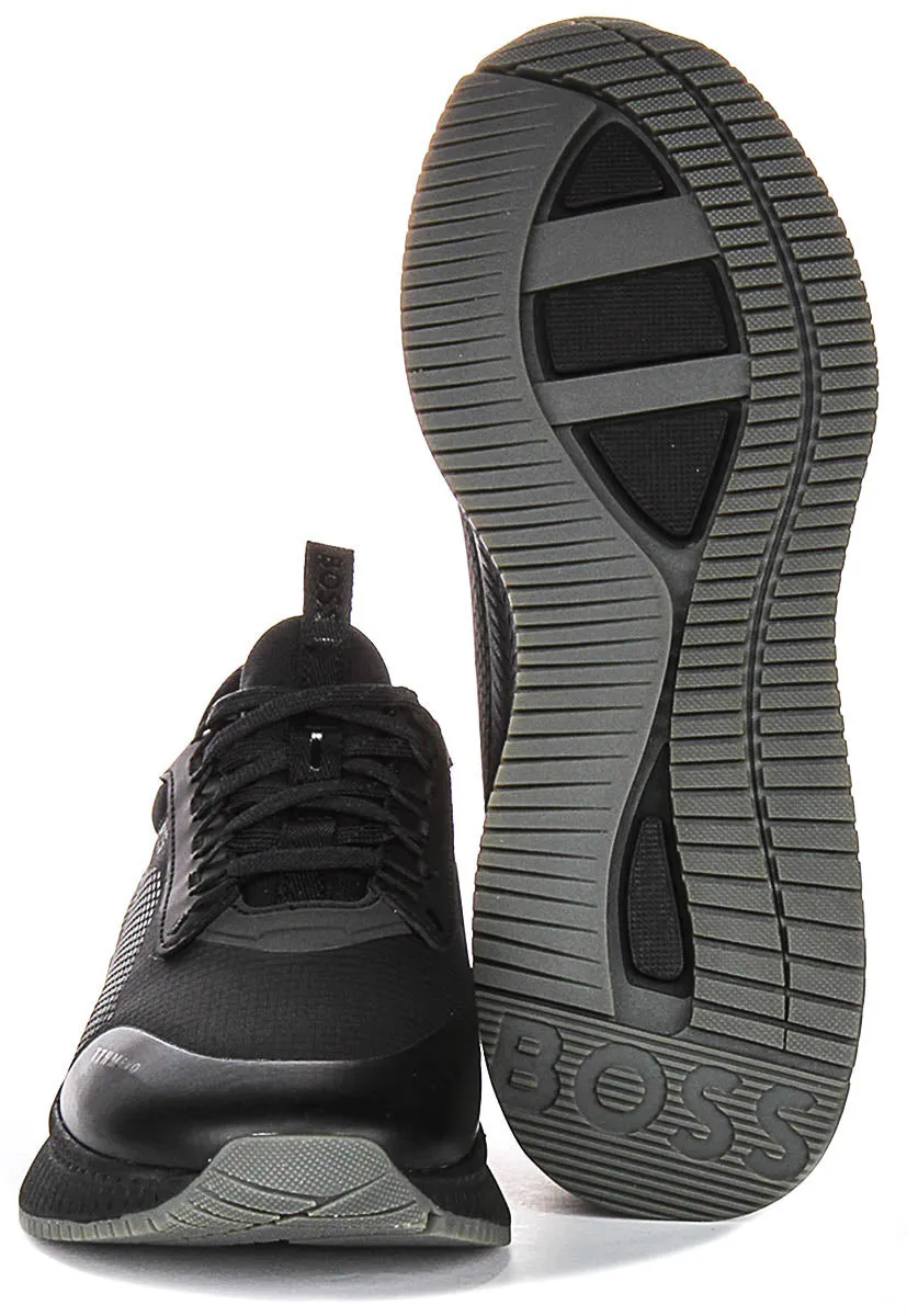 Boss Ttnm Evo Runn In Black For Men Motion Secure