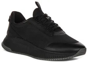 Boss Ttnm Evo Runn In Black For Men Rubber Base