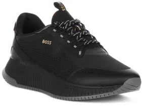 Boss Ttnm Evo Runner In Black For Men Agile Performance