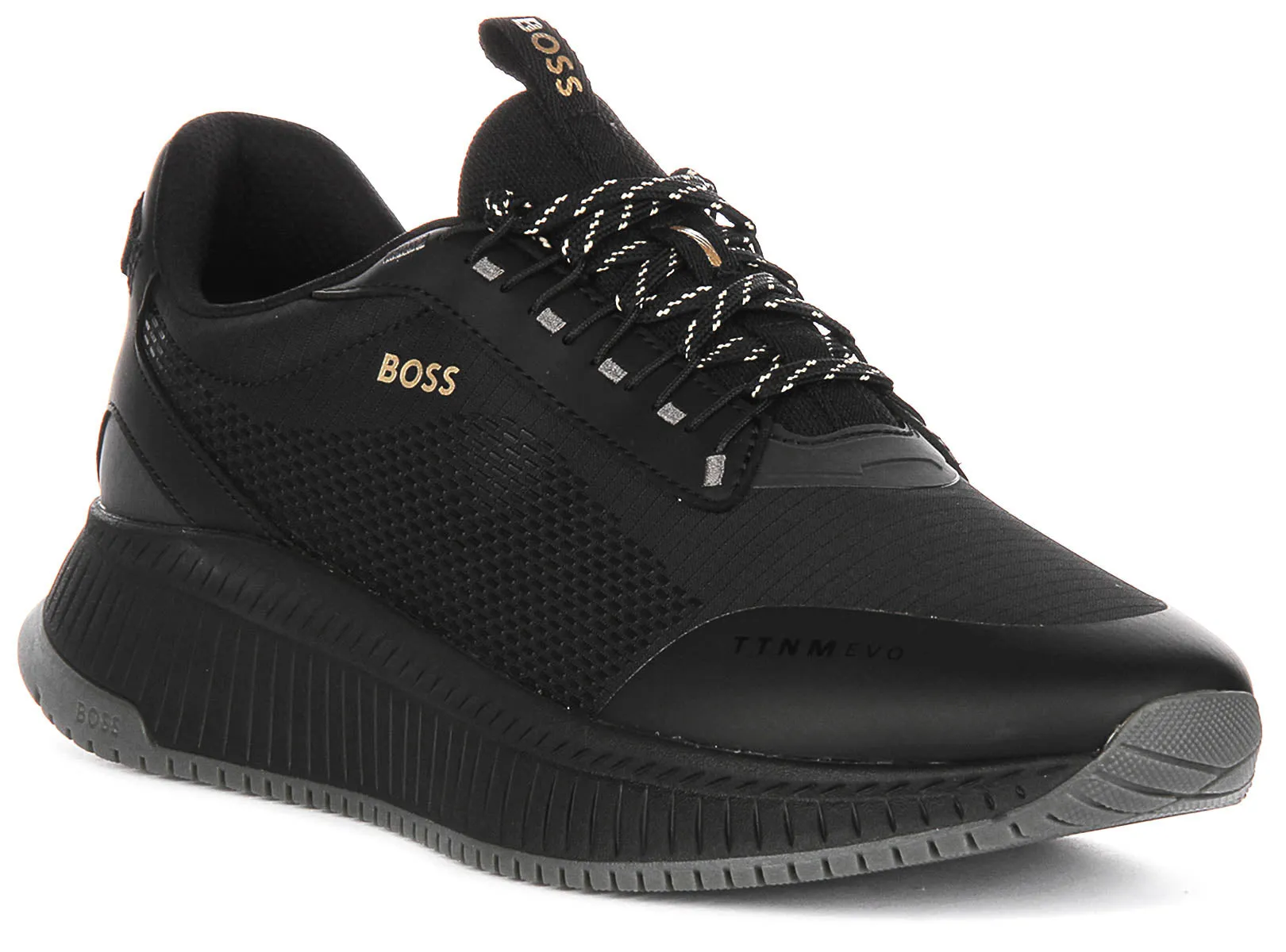 Boss Ttnm Evo Runner In Black For Men Agile Performance