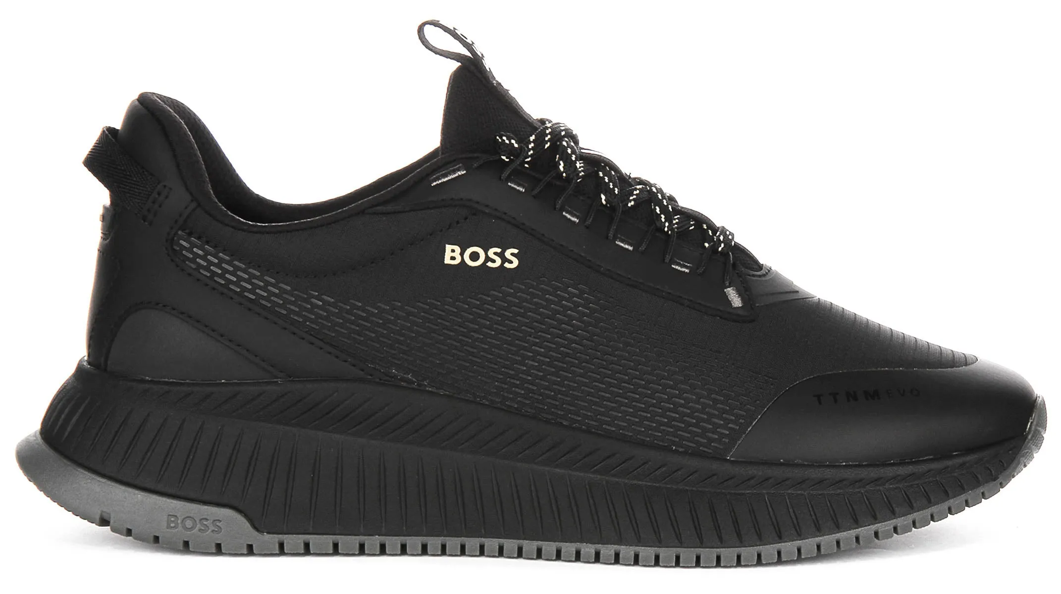 Boss Ttnm Evo Runner In Black For Men Travel Ready
