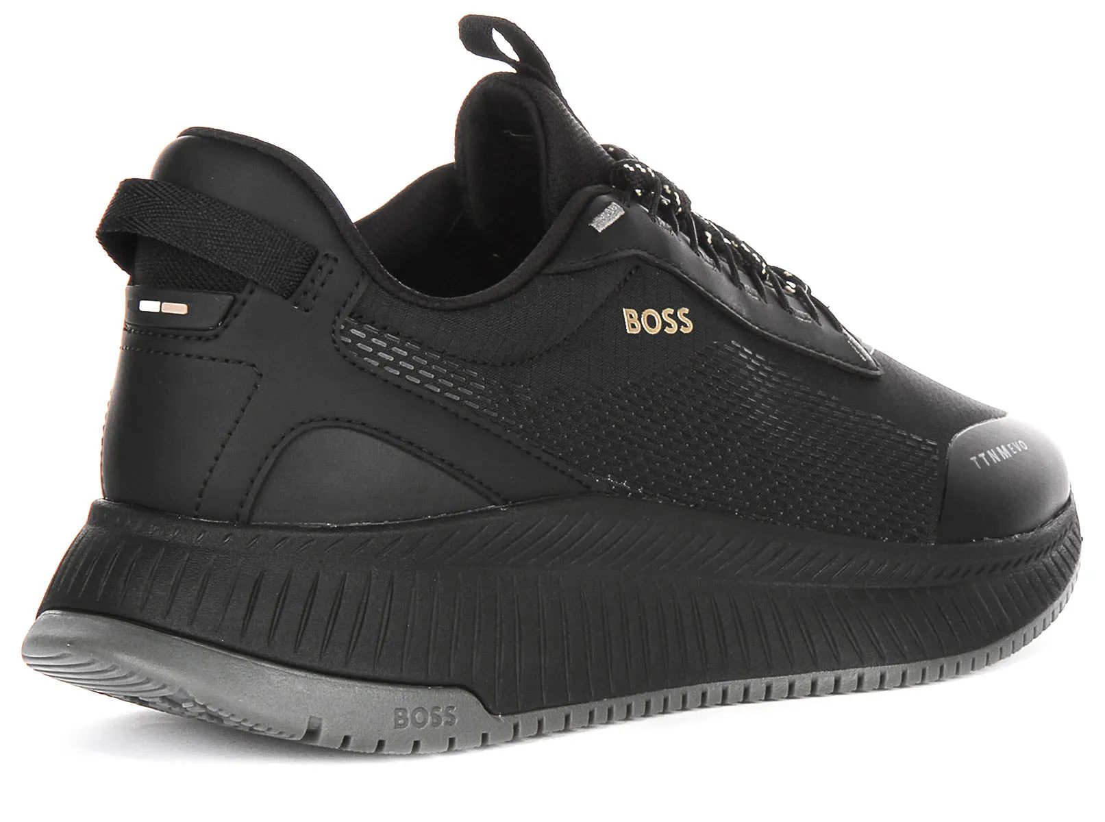 Boss Ttnm Evo Runner In Black For Men Travel Ready