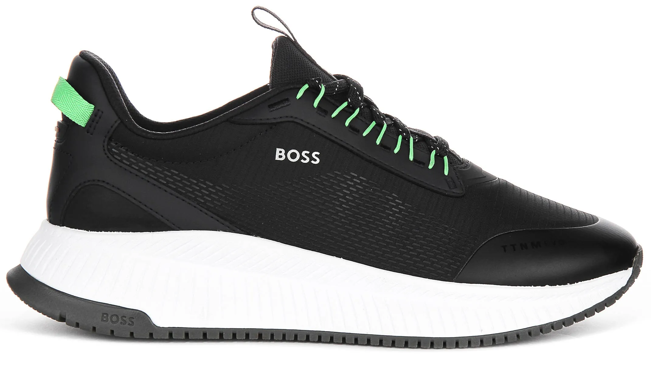 Boss Ttnm Evo Runner In Dark Blue For Men Comfort Mesh