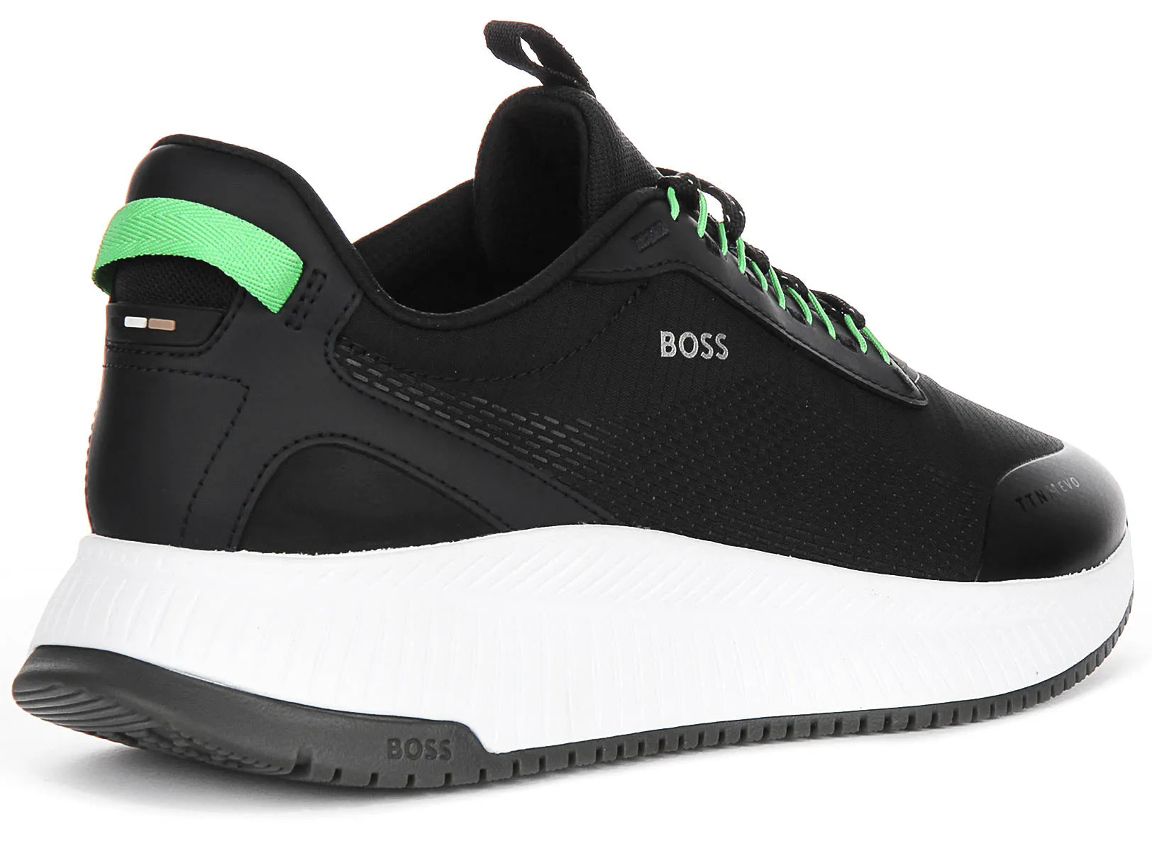 Boss Ttnm Evo Runner In Dark Blue For Men Comfort Mesh