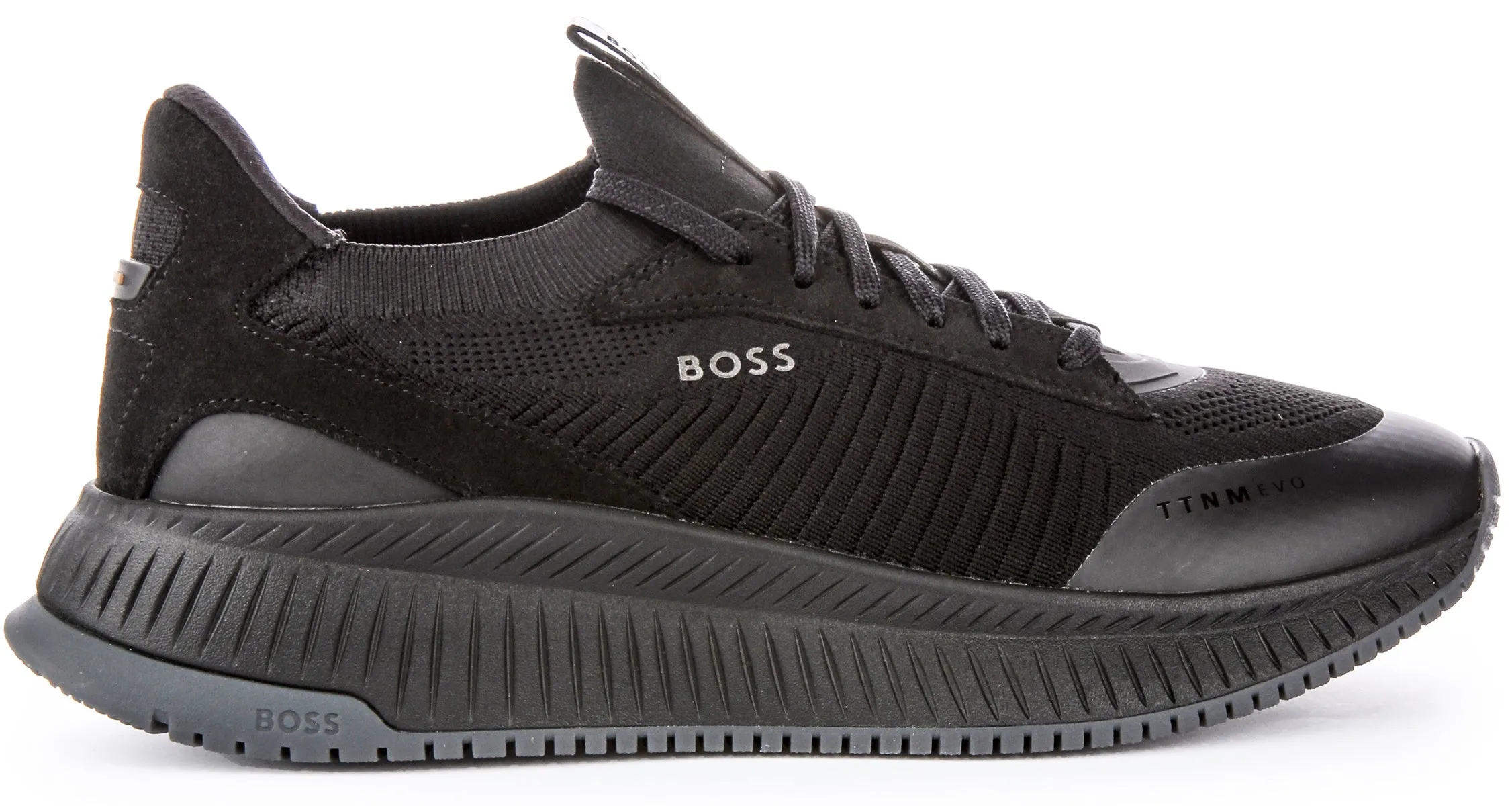 Boss Ttnm Evo Slon In Black For Men Spring Toe
