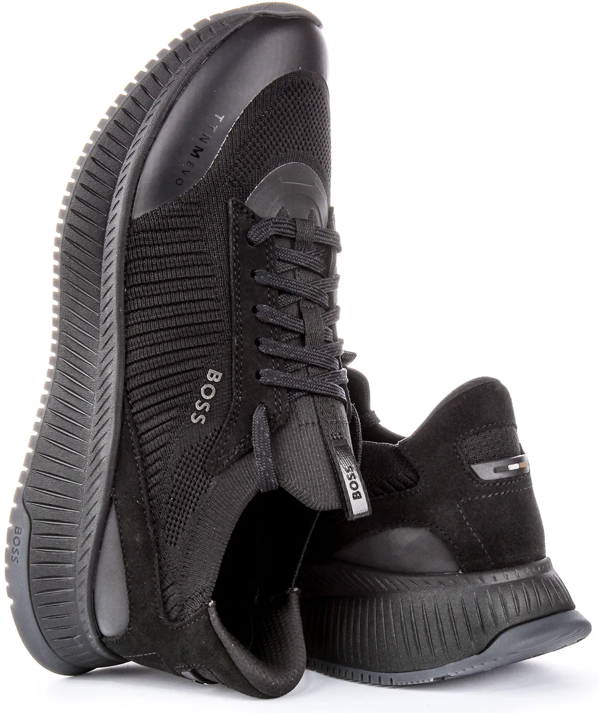 Boss Ttnm Evo Slon In Black For Men Spring Toe