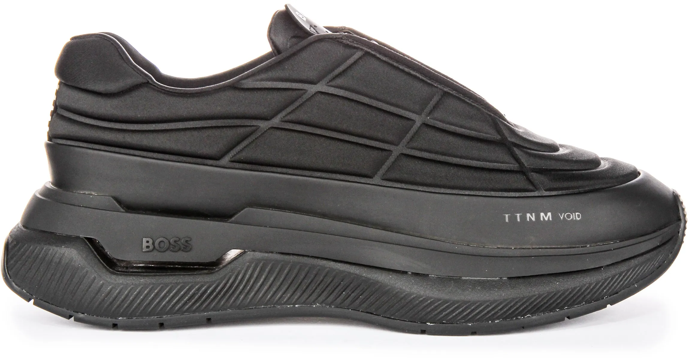 Boss Void Quilted Runner In Black For Men Dry Feel