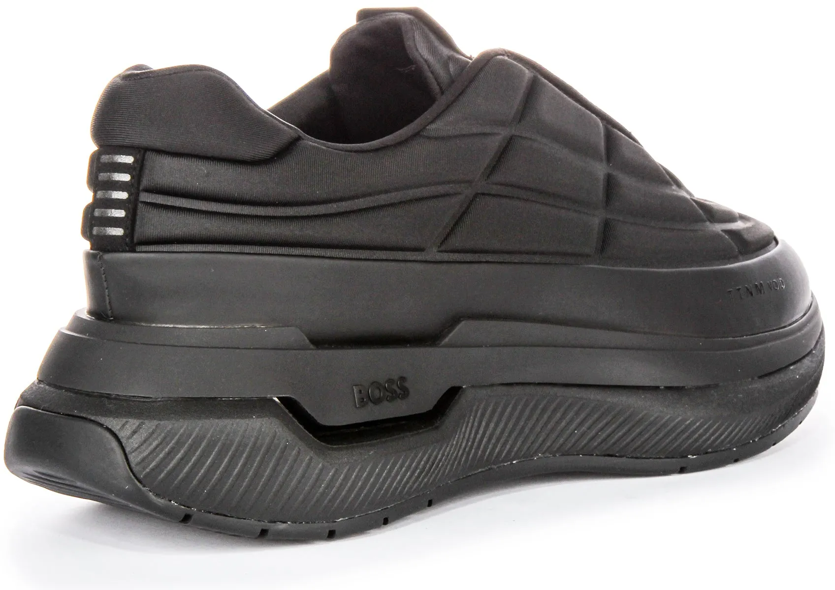 Boss Void Quilted Runner In Black For Men Dry Feel