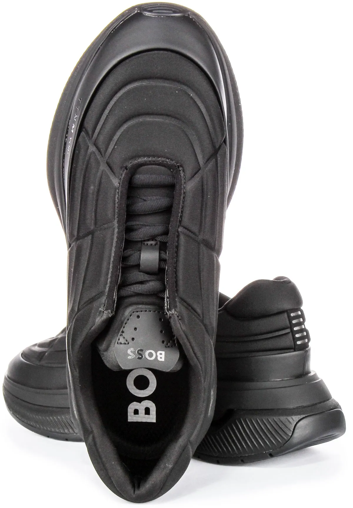 Boss Void Quilted Runner In Black For Men Dry Feel