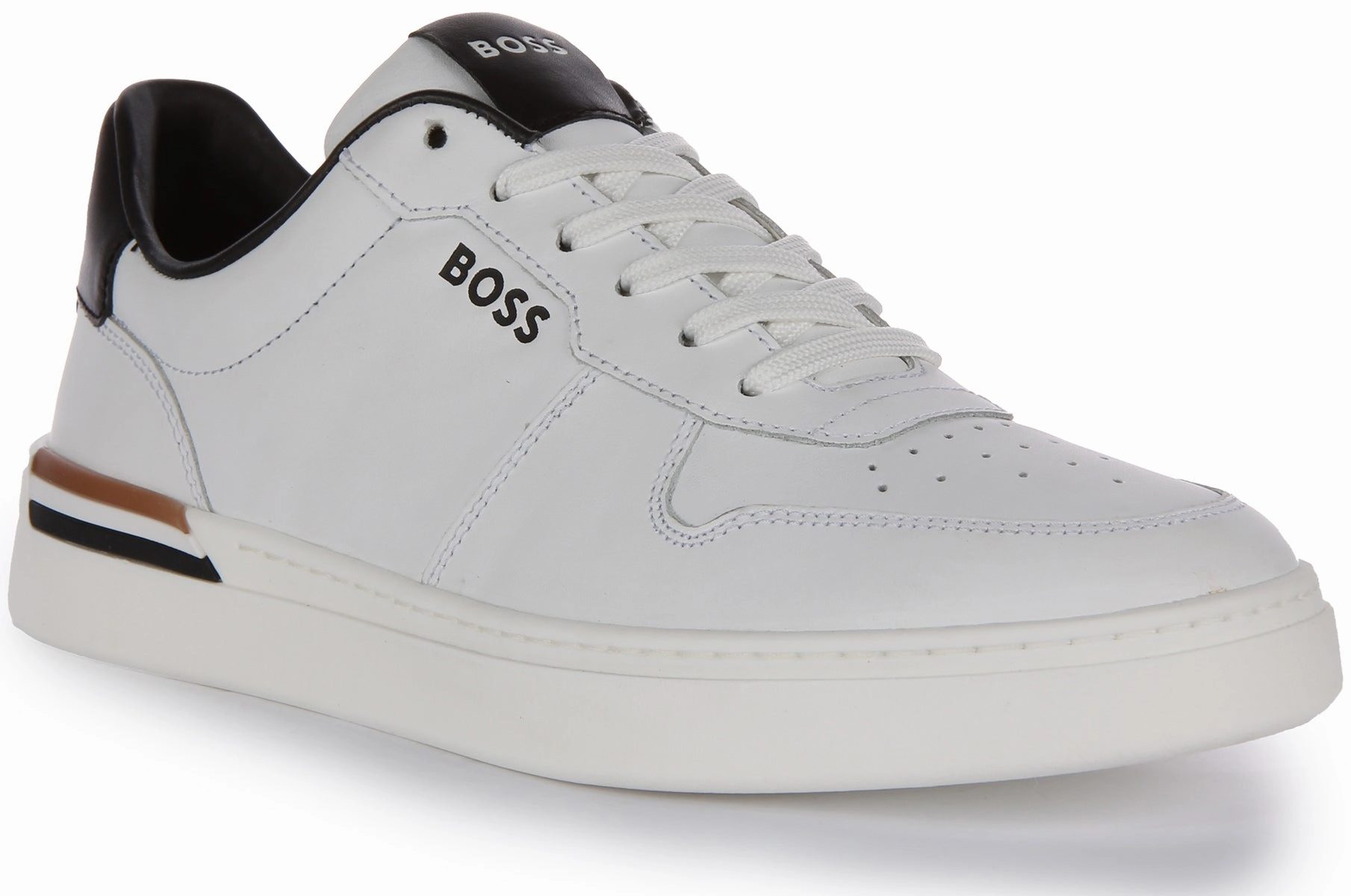 Boss Clint Tennis Itvp In White Black For Men Quick Motion Joint Friendly