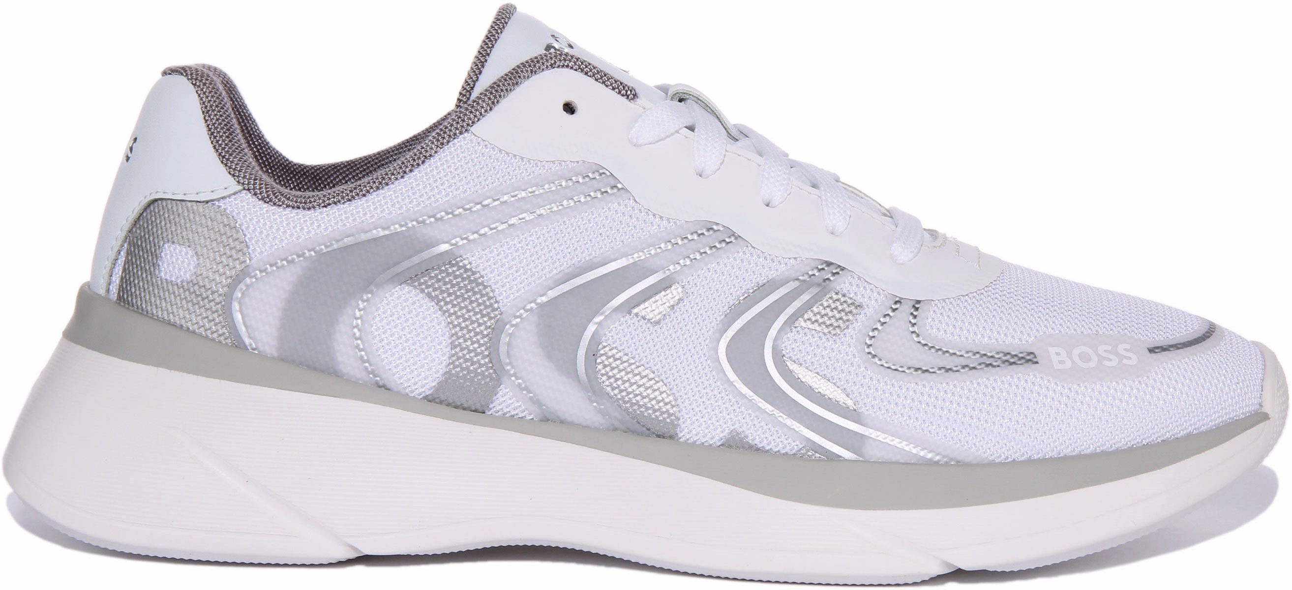 Boss Dean Runner Thlg In White For Men Heel Pad