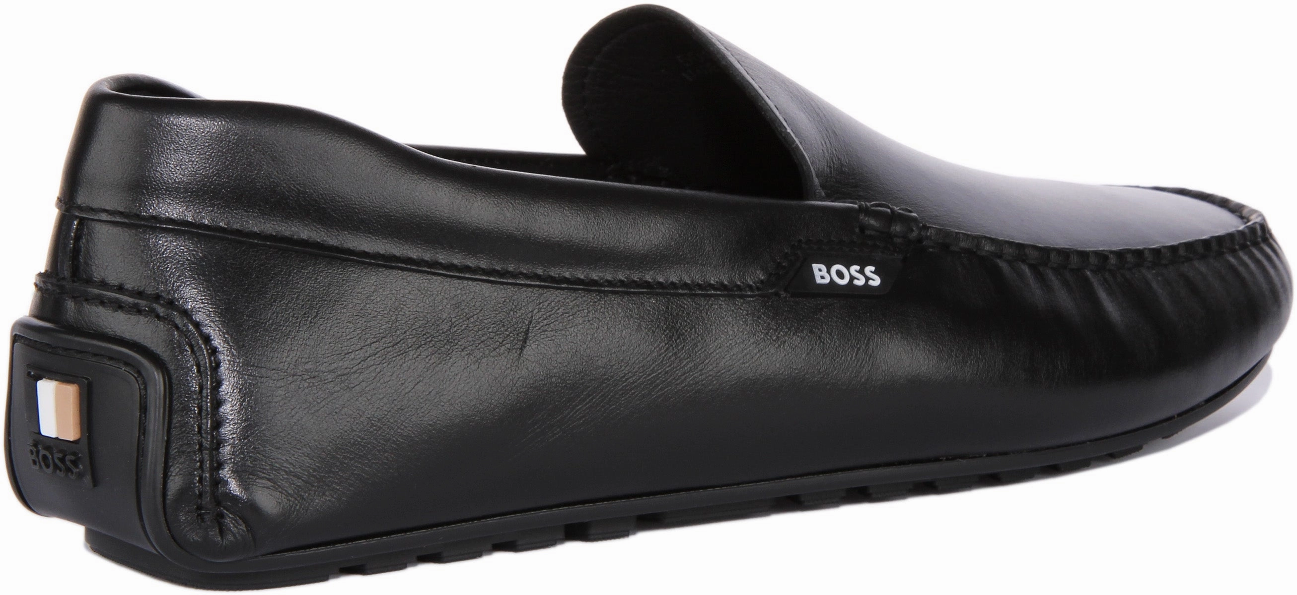 Boss Noel Mocc It In Black For Men Cushioned Insole