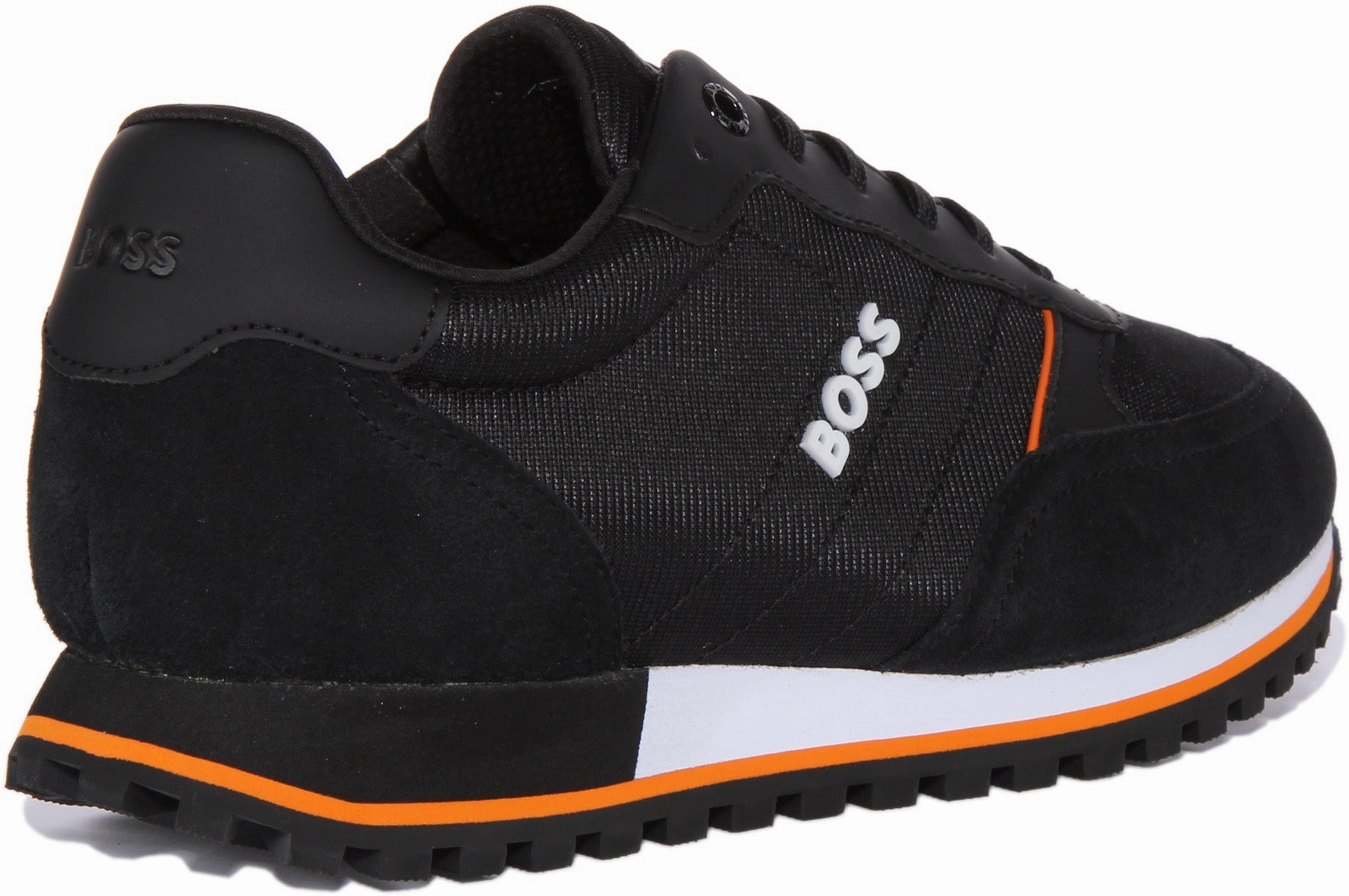 Boss Parkhour L Runner In Black Orange For Men Pivot Ready