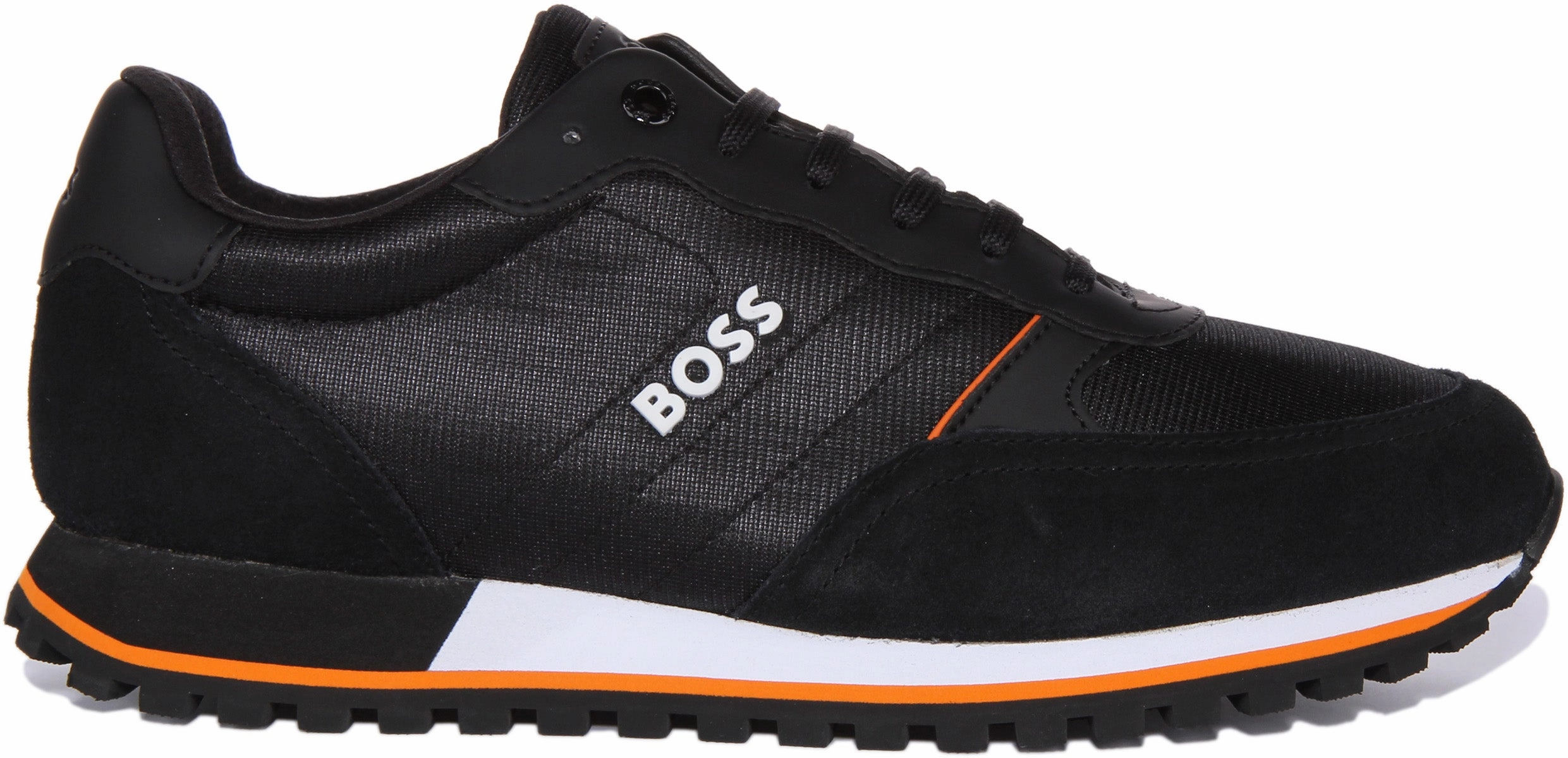 Boss Parkhour L Runner In Black Orange For Men Pivot Ready