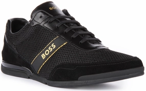 Motion Comfort Sporty Look Boss Saturn Low Profile In Black For Men