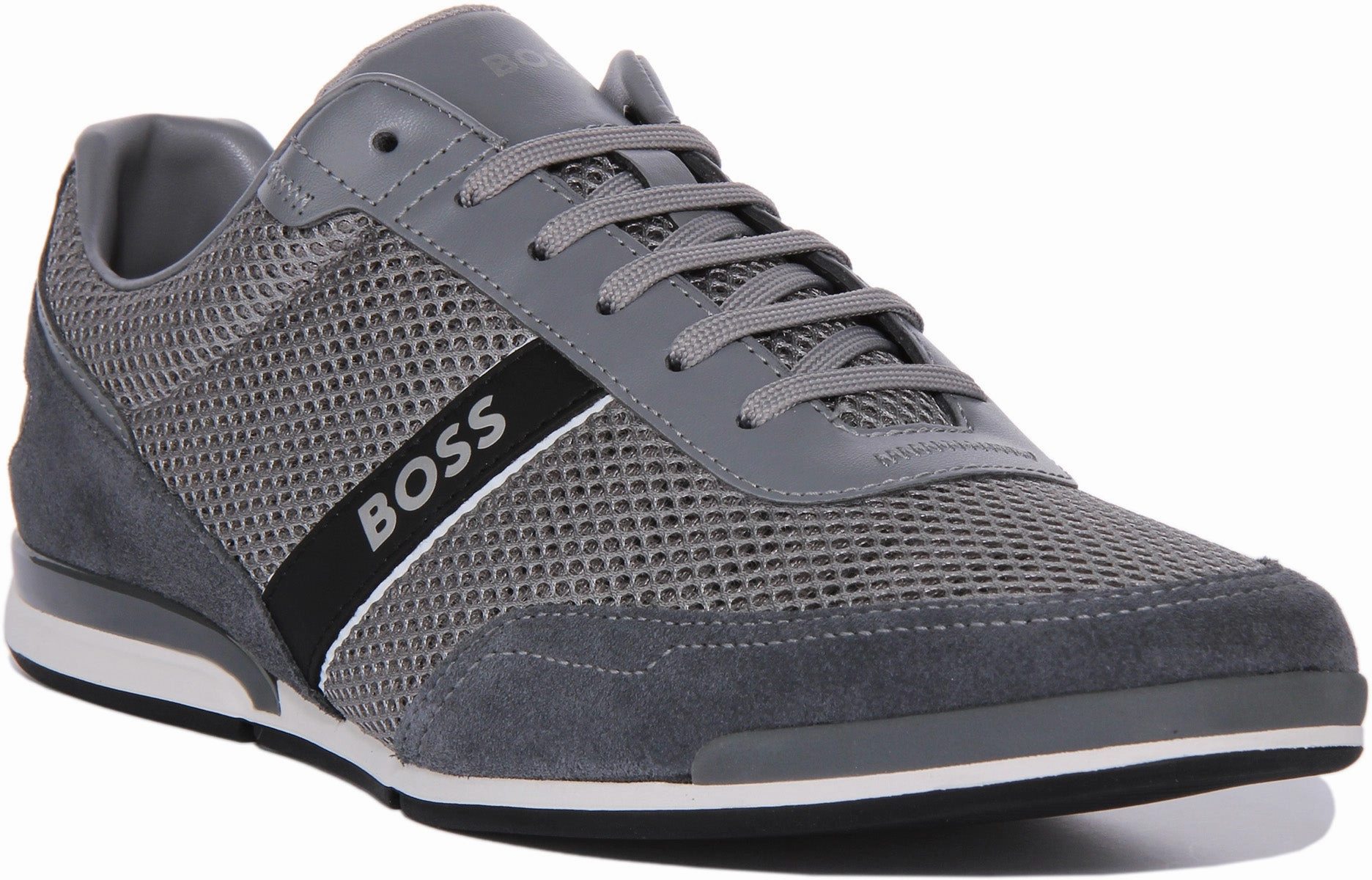 Boss Saturn Lowp In Grey For Men Street Sport Impact Balance