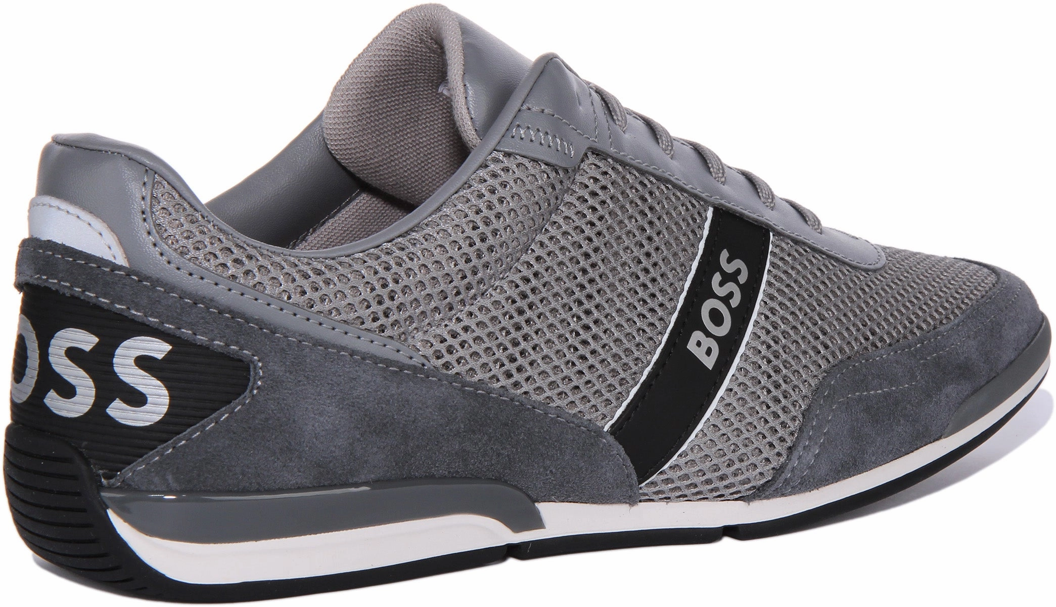 Boss Saturn Lowp In Grey For Men Perfect Fit