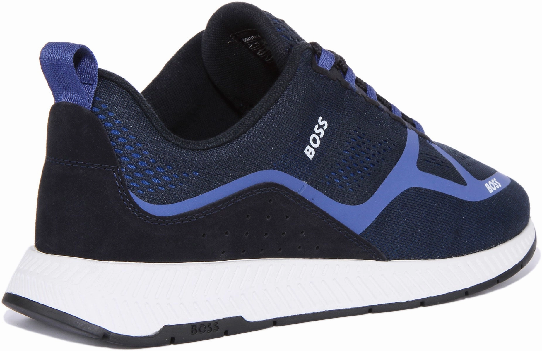 Boss Titanium Runner In Navy For Men Performance Ease
