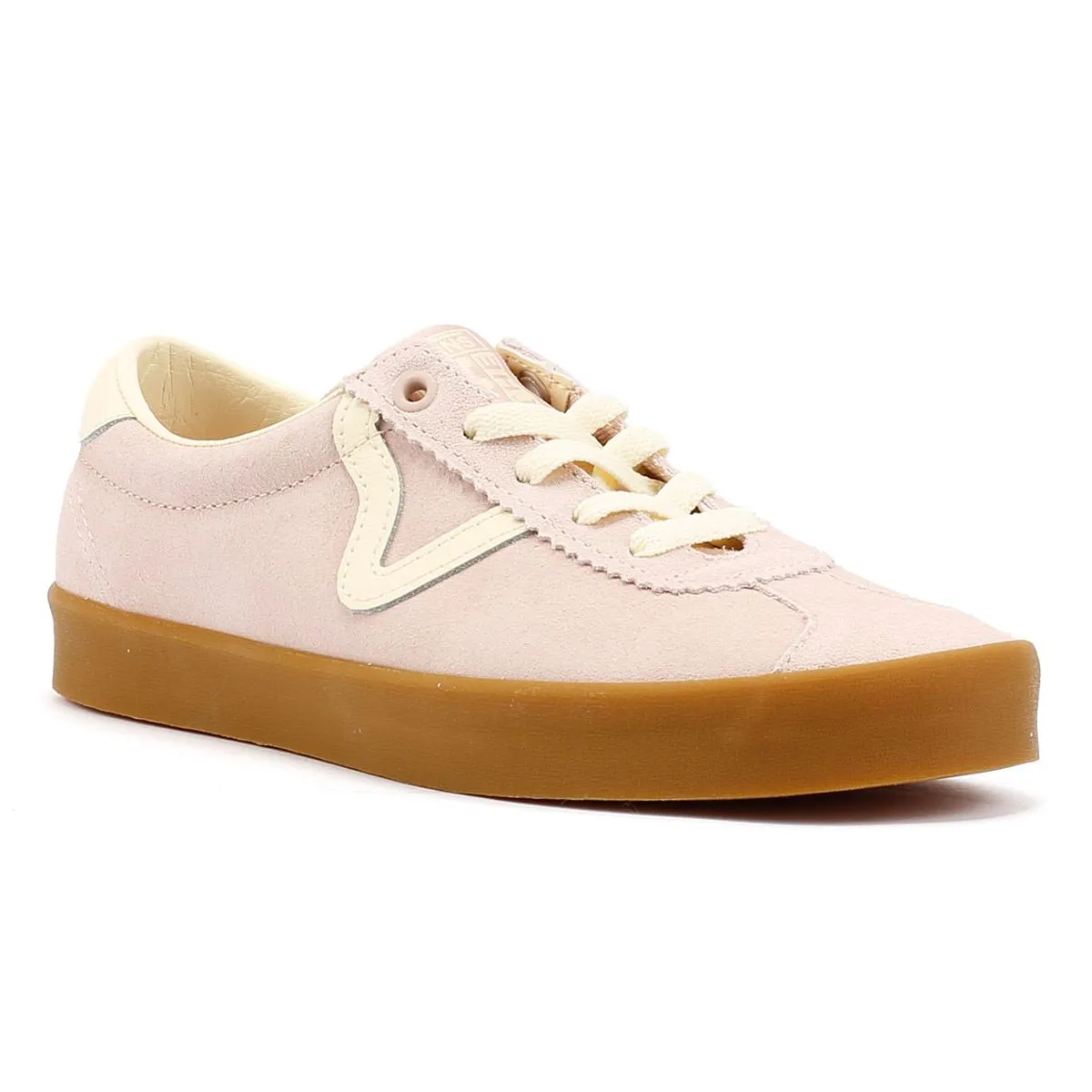Bounce Step Vans Sport Low Suede Women's Sepia Rose Trainers