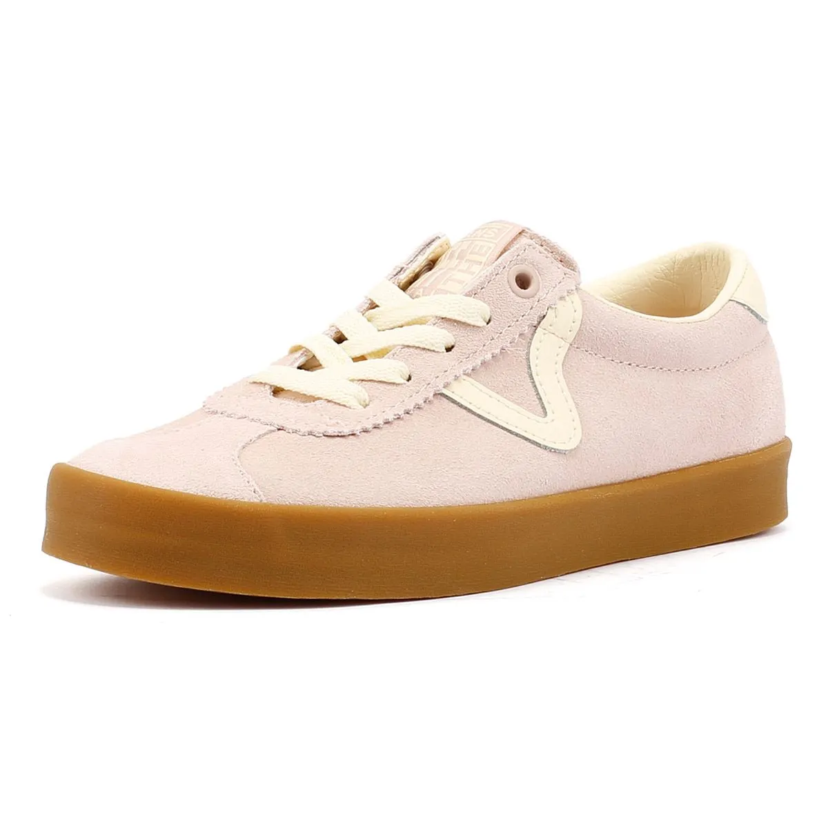 Bounce Step Vans Sport Low Suede Women's Sepia Rose Trainers