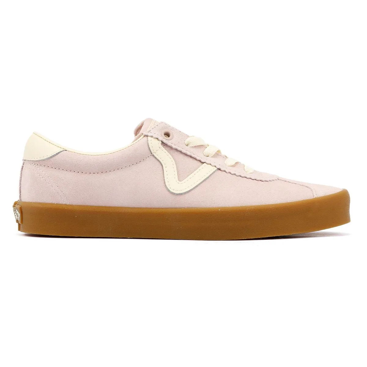 Bounce Step Vans Sport Low Suede Women's Sepia Rose Trainers