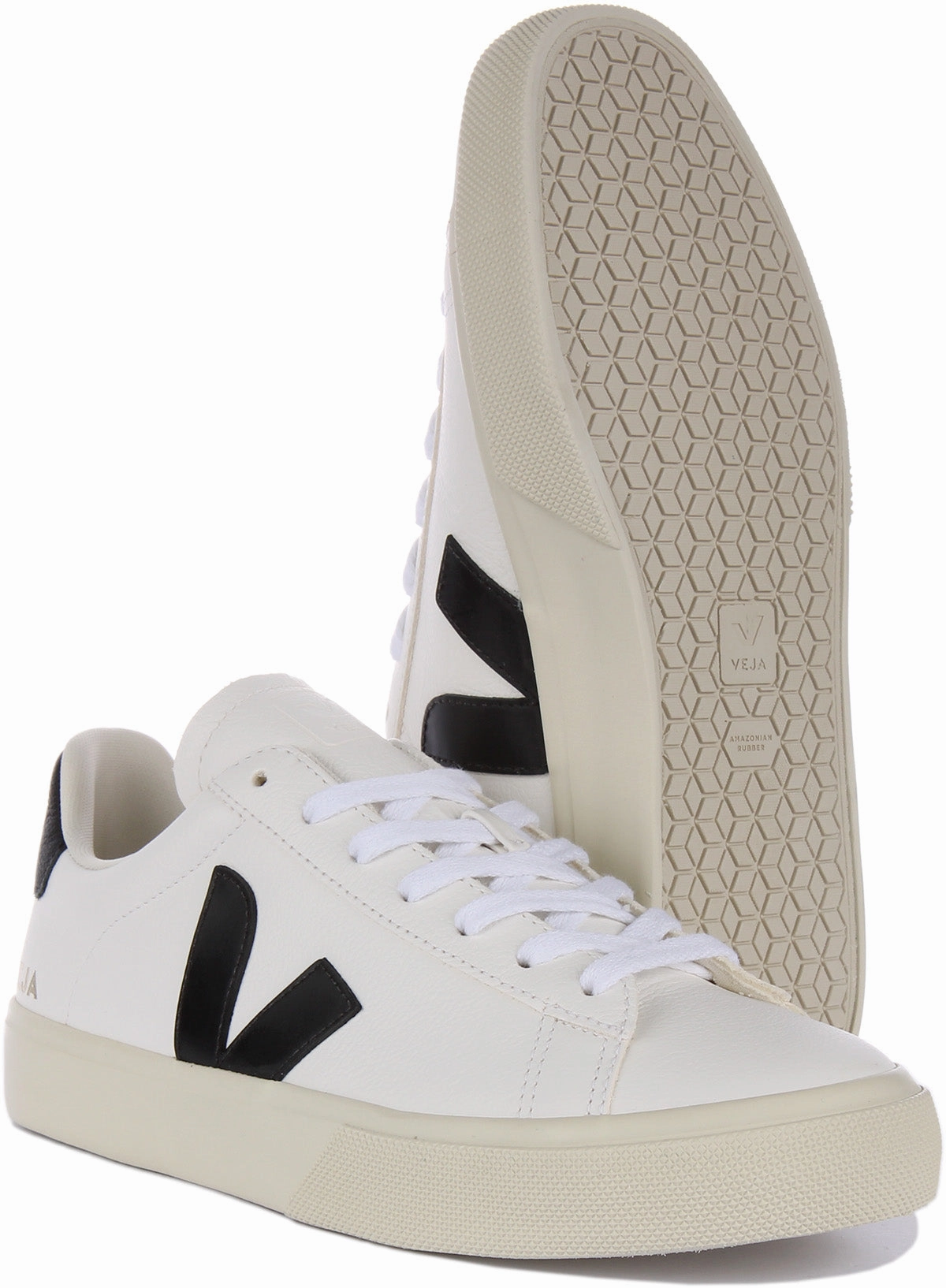 Bounce Flex Veja Campo Chromefree In White Black For Men