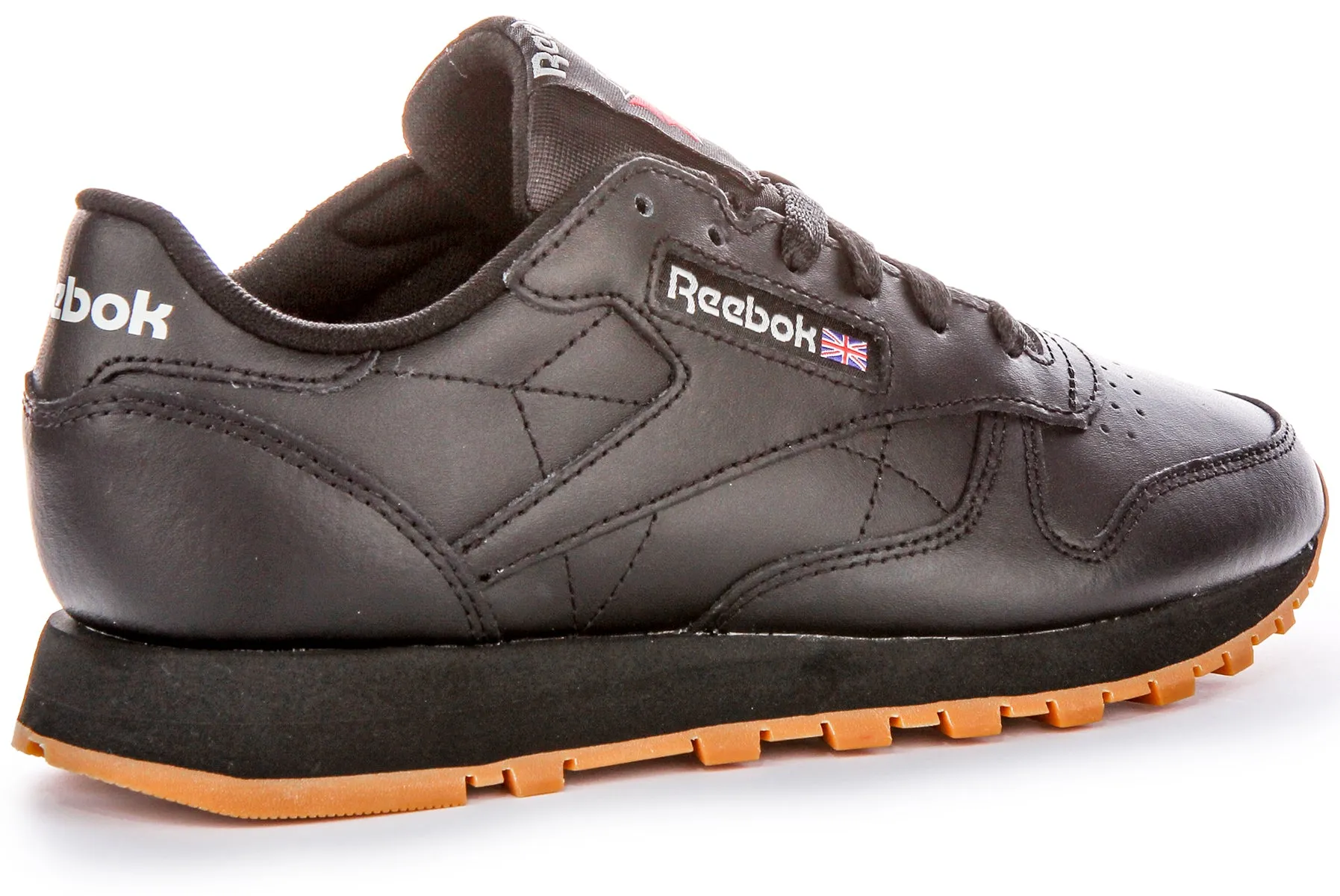 Breath Ease Reebok Classic Leather In Black For Women