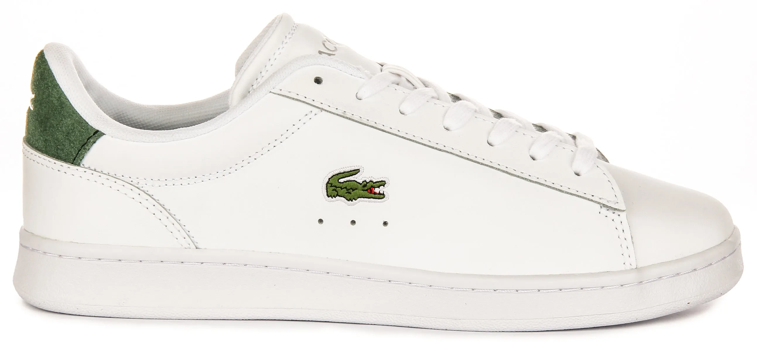 Breath Lock Lacoste Carnaby Set In White Green For Men
