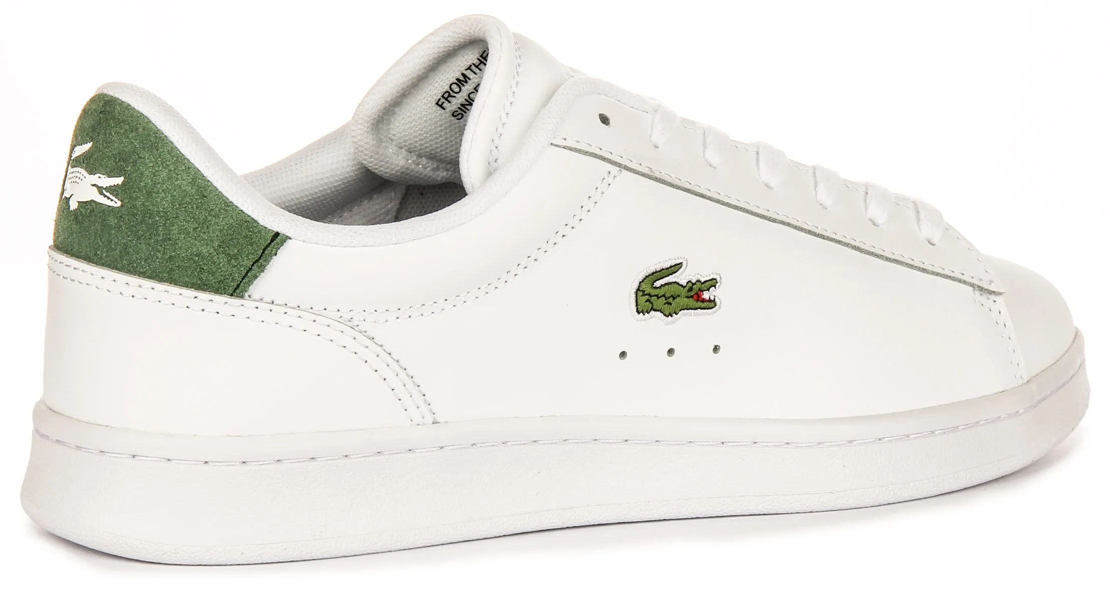 Breath Lock Lacoste Carnaby Set In White Green For Men
