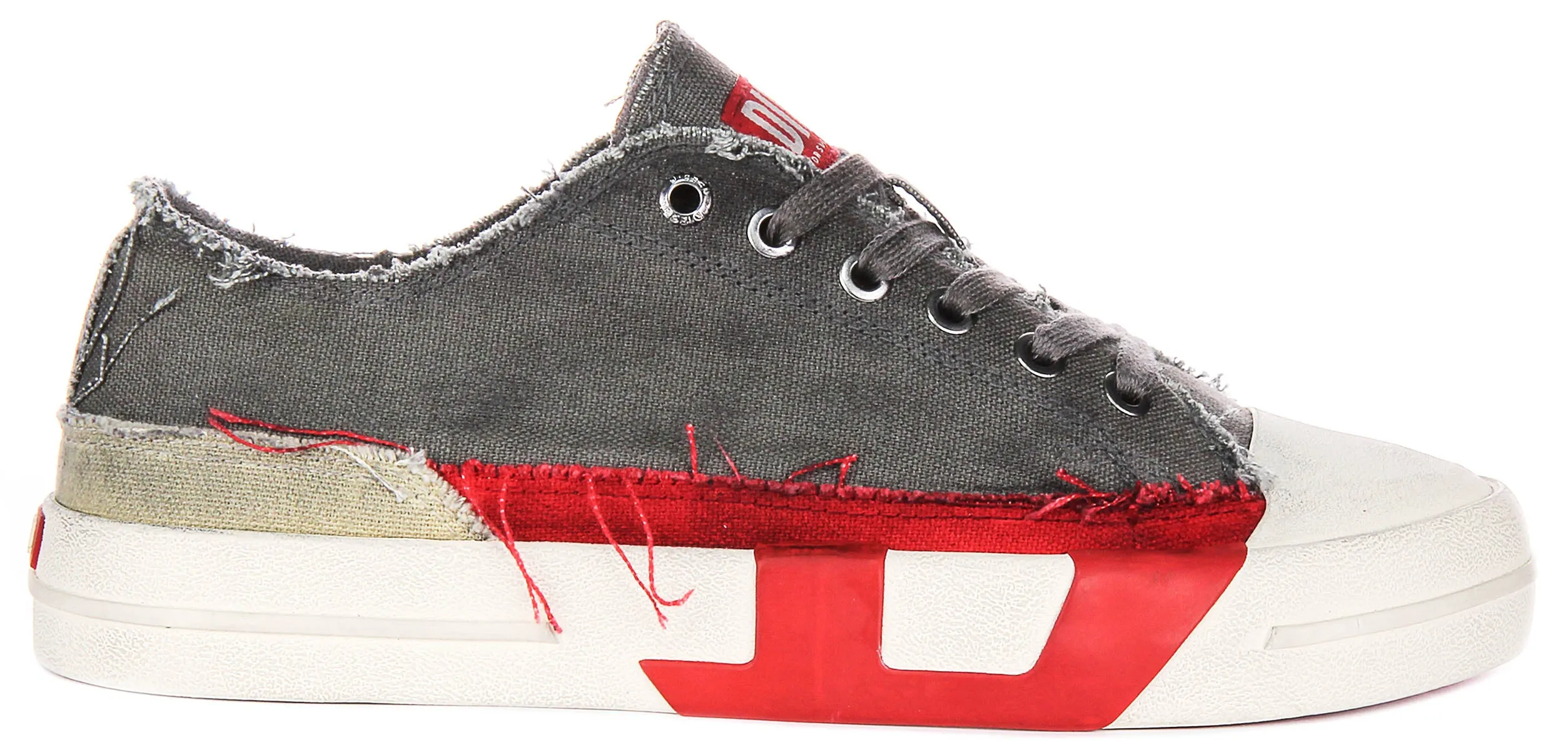 Breath Mesh Diesel S D Verse Low In Grey Red For Men