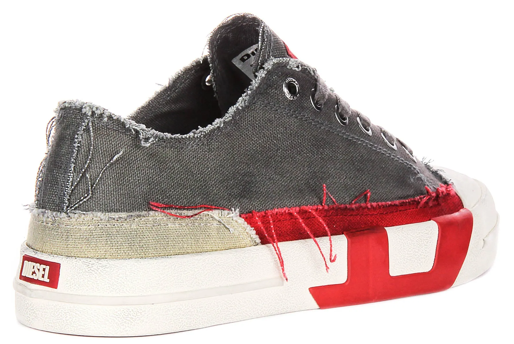 Breath Mesh Diesel S D Verse Low In Grey Red For Men