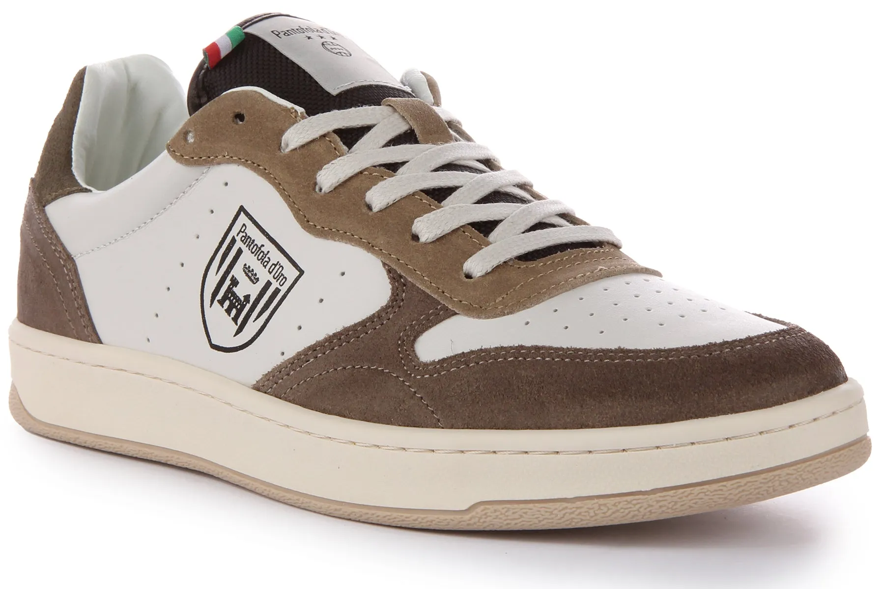 Pantofola D Oro Lioni Uomo Low In Off White For Men Run Cushion